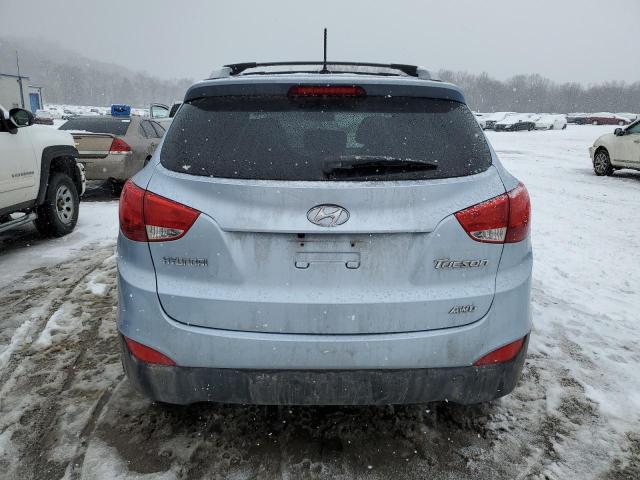 KM8JUCAC8CU372102 - 2012 HYUNDAI TUCSON GLS BLUE photo 6