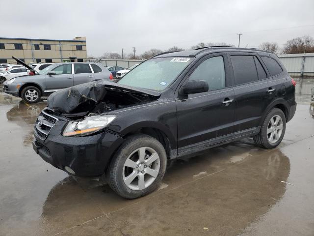 5NMSH13E79H238648 - 2009 HYUNDAI SANTA FE SE BLACK photo 1