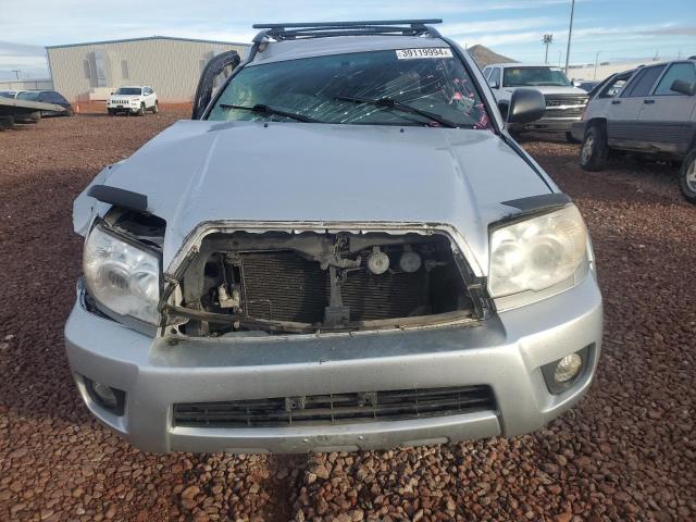 JTEBU14R078082802 - 2007 TOYOTA 4RUNNER SR5 SILVER photo 5