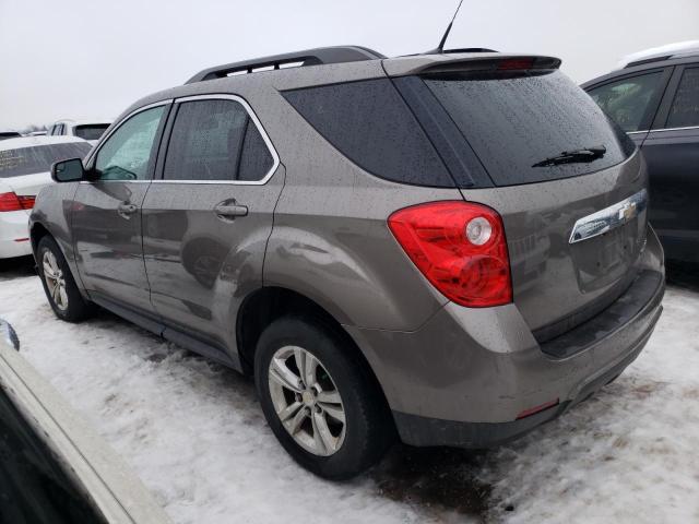 2GNALDEK1C6314207 - 2012 CHEVROLET EQUINOX LT BROWN photo 2