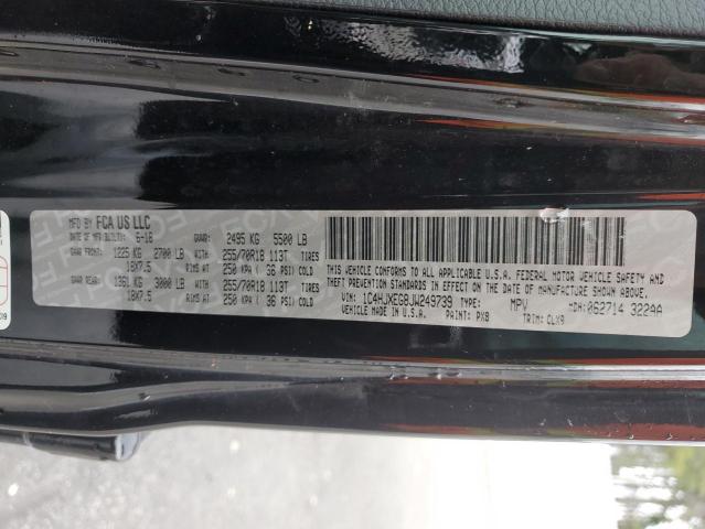 1C4HJXEG8JW249739 - 2018 JEEP WRANGLER U SAHARA BLACK photo 13