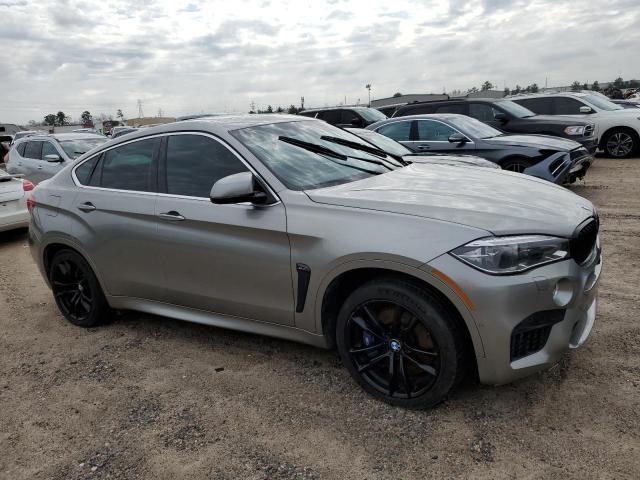 5YMKW8C32H0U71856 - 2017 BMW X6 M GRAY photo 4