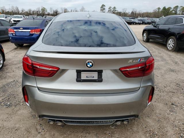 5YMKW8C32H0U71856 - 2017 BMW X6 M GRAY photo 6