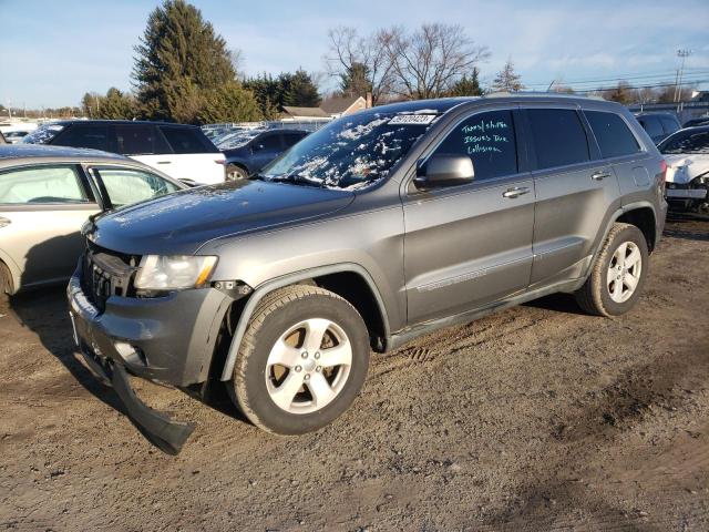 1J4RR4GG3BC613250 - 2011 JEEP GRAND CHER LAREDO GRAY photo 1