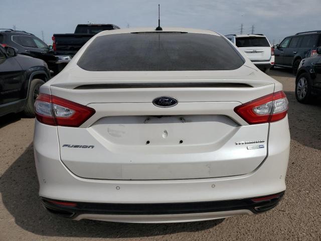 3FA6P0D97GR141758 - 2016 FORD FUSION TITANIUM WHITE photo 6