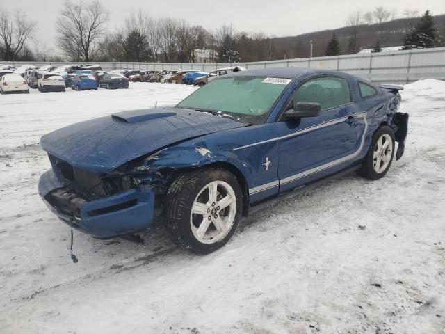 1ZVHT80N085128691 - 2008 FORD MUSTANG BLUE photo 1