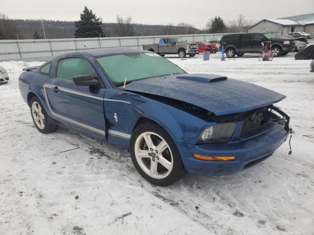 1ZVHT80N085128691 - 2008 FORD MUSTANG BLUE photo 4