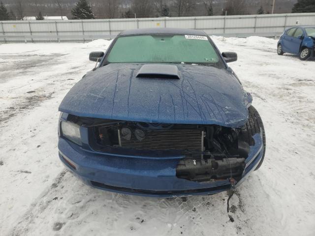 1ZVHT80N085128691 - 2008 FORD MUSTANG BLUE photo 5