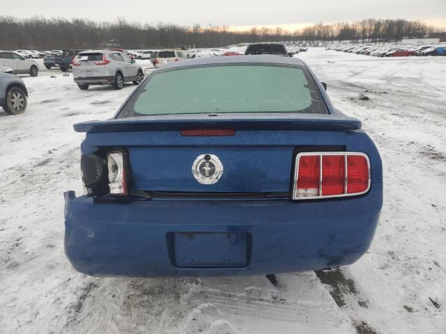 1ZVHT80N085128691 - 2008 FORD MUSTANG BLUE photo 6