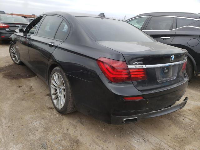 WBAYF8C52ED652655 - 2014 BMW 750 LI XDR LXI BLACK photo 3