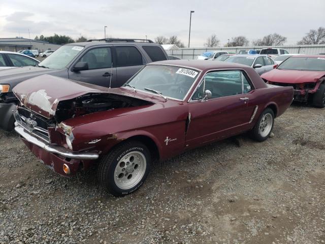 5R07C213174 - 1965 FORD MUST RED photo 1