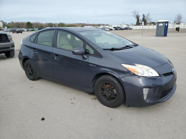 JTDKN3DU9E0375787 - 2014 TOYOTA PRIUS GRAY photo 4