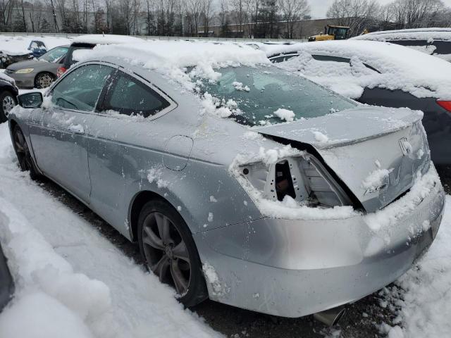 1HGCS2B83CA004128 - 2012 HONDA ACCORD EXL SILVER photo 2