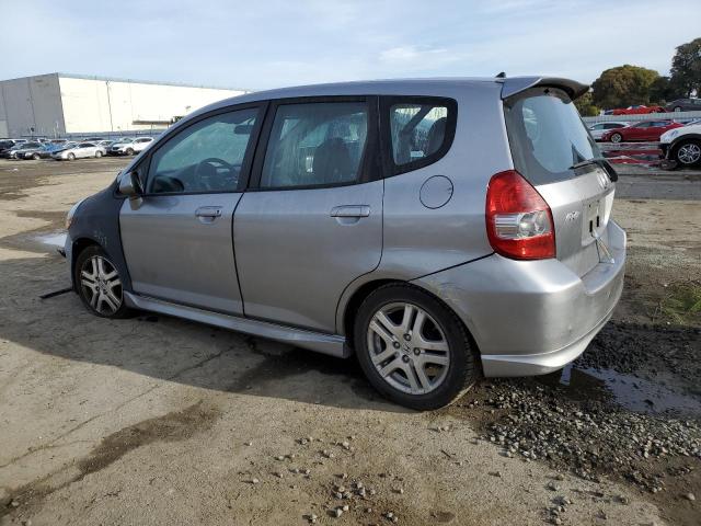 JHMGD38638S030105 - 2008 HONDA FIT SPORT SILVER photo 2