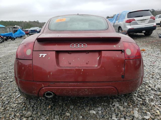 TRUTC28N2Y1000755 - 2000 AUDI TT RED photo 6