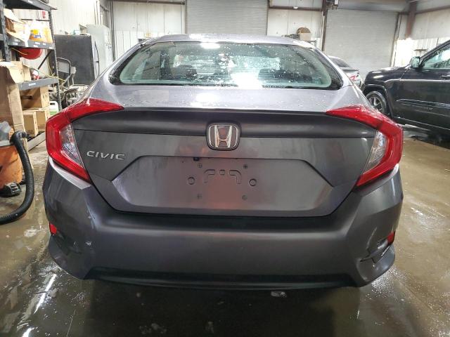 19XFC2F55JE000357 - 2018 HONDA CIVIC LX GRAY photo 6