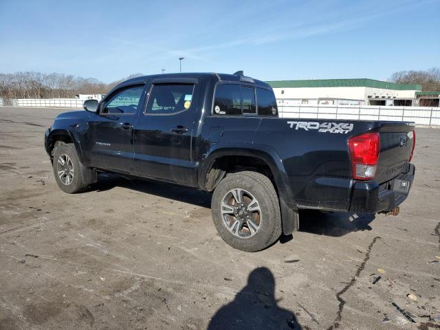 3TMCZ5AN0GM013235 - 2016 TOYOTA TACOMA DOUBLE CAB BLACK photo 2