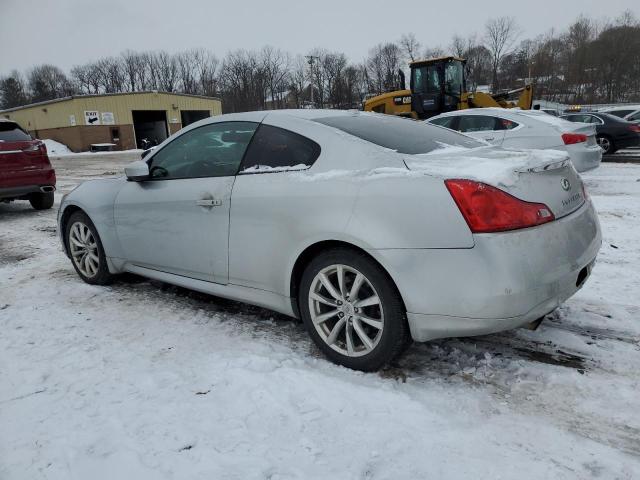 JN1CV6EL8BM261783 - 2011 INFINITI G37 SILVER photo 2