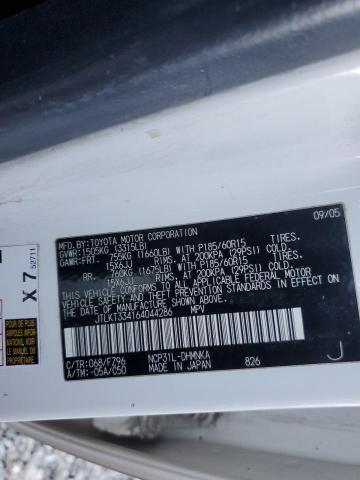 JTLKT334164044286 - 2006 TOYOTA SCION XB Beyaz fotoğraf 13