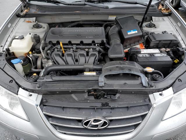 5NPET4AC0AH600079 - 2010 HYUNDAI SONATA GLS SILVER photo 11