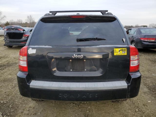 1J8FT47W57D112260 - 2007 JEEP COMPASS BLACK photo 6