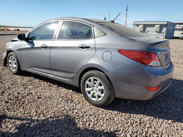 KMHCT4AE1DU549402 - 2013 HYUNDAI ACCENT GLS SILVER photo 2