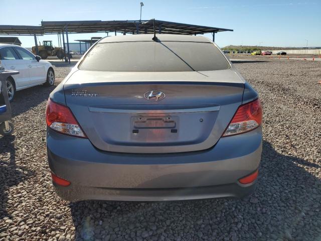 KMHCT4AE1DU549402 - 2013 HYUNDAI ACCENT GLS SILVER photo 6