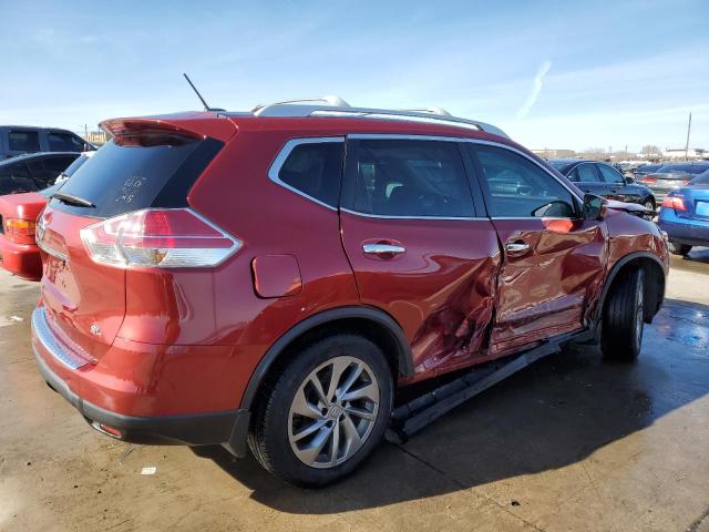 5N1AT2MT3FC816294 - 2015 NISSAN ROGUE S BURGUNDY photo 3