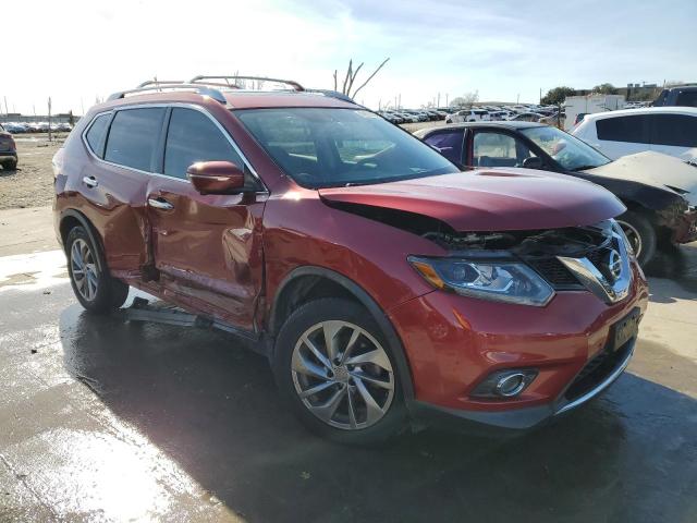 5N1AT2MT3FC816294 - 2015 NISSAN ROGUE S BURGUNDY photo 4