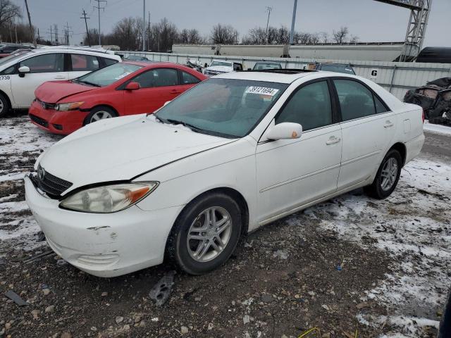 4T1BE32K82U065471 - 2002 TOYOTA CAMRY LE WHITE photo 1