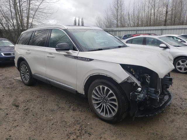 5LM5J7XCXNGL16198 - 2022 LINCOLN AVIATOR RESERVE WHITE photo 4