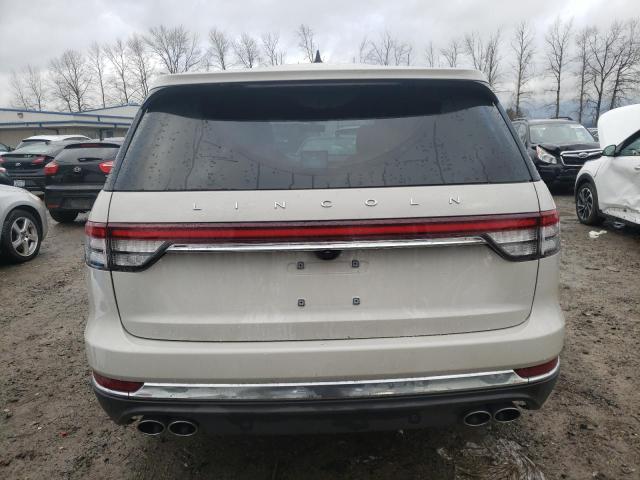 5LM5J7XCXNGL16198 - 2022 LINCOLN AVIATOR RESERVE WHITE photo 6