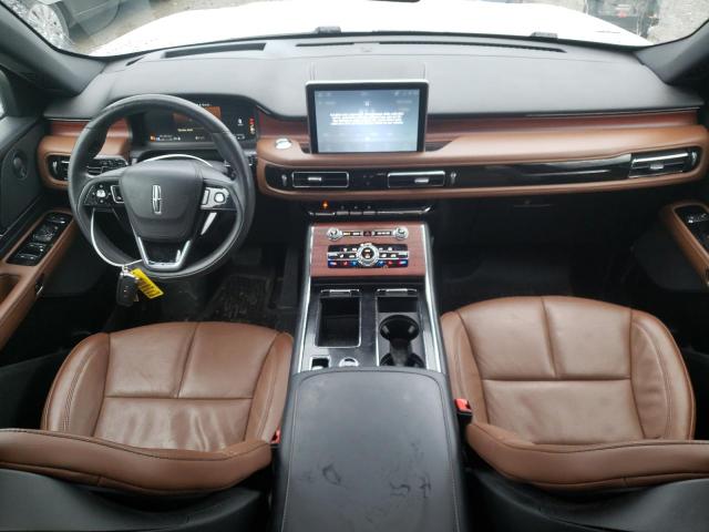 5LM5J7XCXNGL16198 - 2022 LINCOLN AVIATOR RESERVE WHITE photo 8