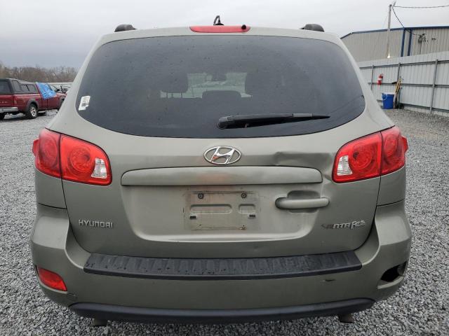 5NMSG13D28H165858 - 2008 HYUNDAI SANTA FE GLS BEIGE photo 6