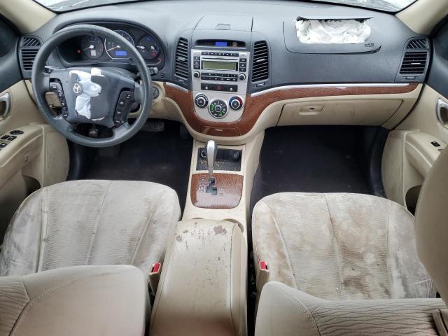 5NMSG13D28H165858 - 2008 HYUNDAI SANTA FE GLS BEIGE photo 8