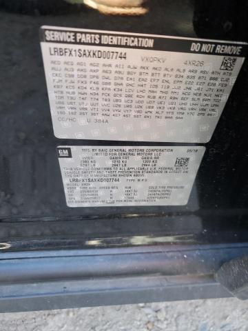 LRBFX1SAXKD007744 - 2019 BUICK ENVISION PREFERRED BLACK photo 13