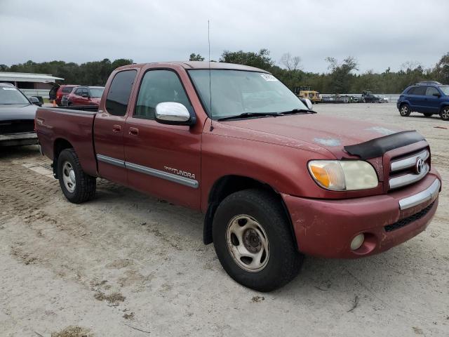 5TBRU34146S476072 - 2006 TOYOTA TUNDRA ACCESS CAB SR5 BURGUNDY photo 4