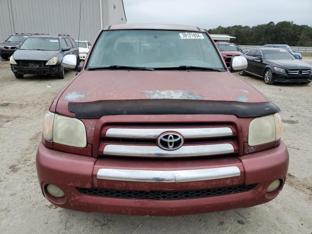 5TBRU34146S476072 - 2006 TOYOTA TUNDRA ACCESS CAB SR5 BURGUNDY photo 5