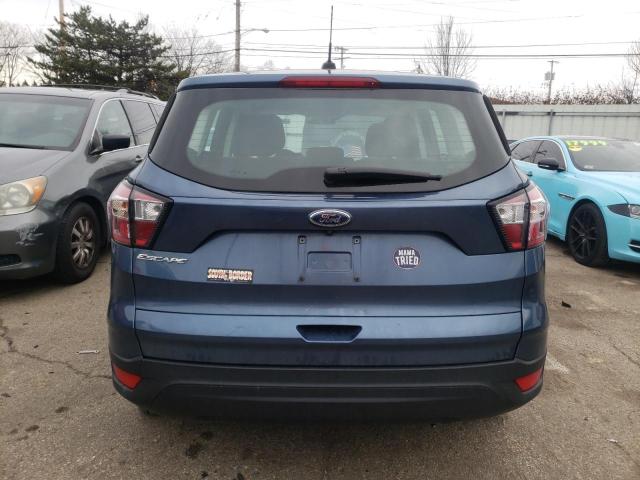 1FMCU0F75JUA35595 - 2018 FORD ESCAPE S BLUE photo 6