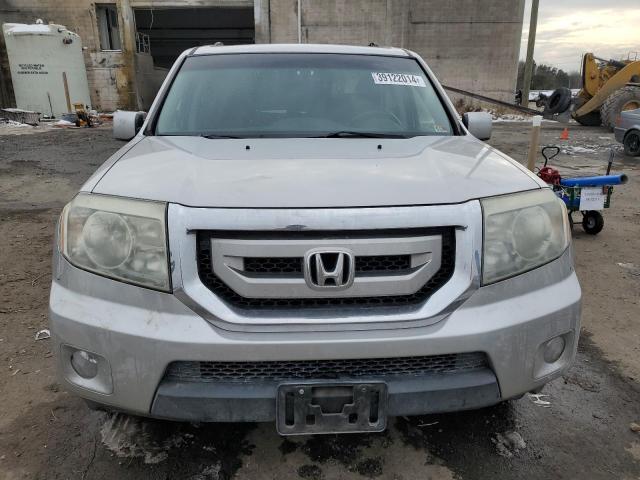 5FNYF4H74BB005281 - 2011 HONDA PILOT EXLN SILVER photo 5