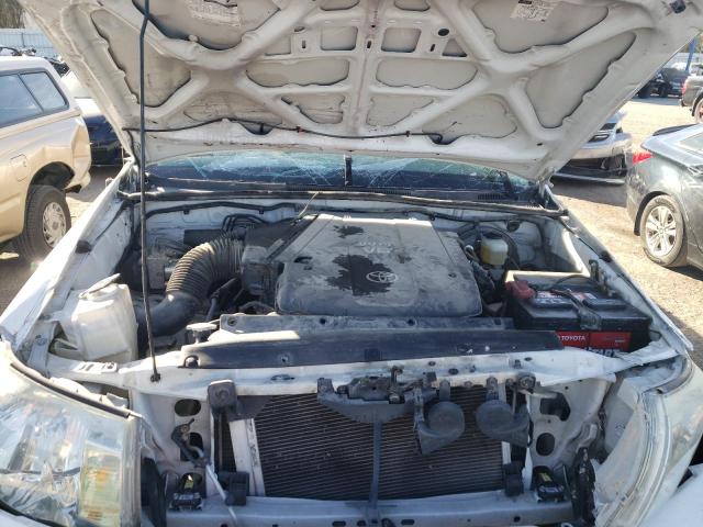 5TEJU62N55Z061016 - 2005 TOYOTA TACOMA DOUBLE CAB PRERUNNER WHITE photo 11