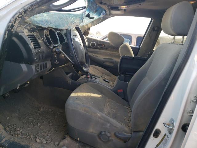 5TEJU62N55Z061016 - 2005 TOYOTA TACOMA DOUBLE CAB PRERUNNER WHITE photo 7