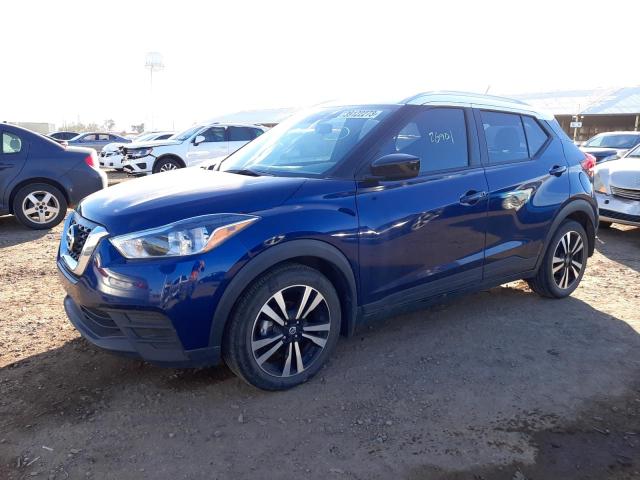 3N1CP5CV1LL500143 - 2020 NISSAN KICKS SV BLUE photo 1