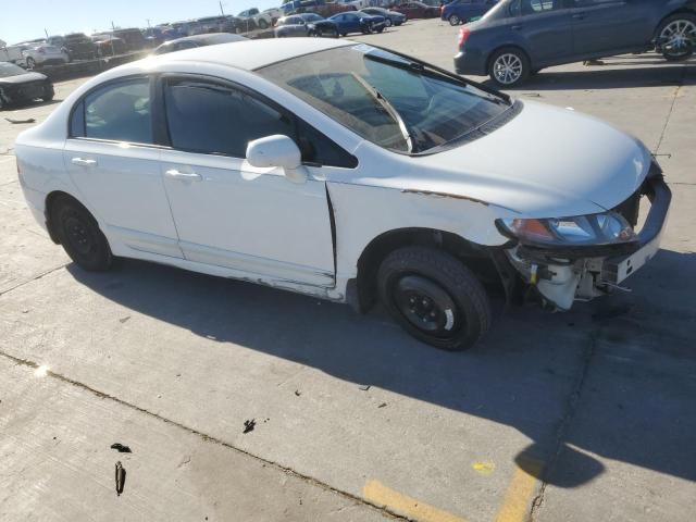 1HGFA16508L056886 - 2008 HONDA CIVIC HYBR LX WHITE photo 4