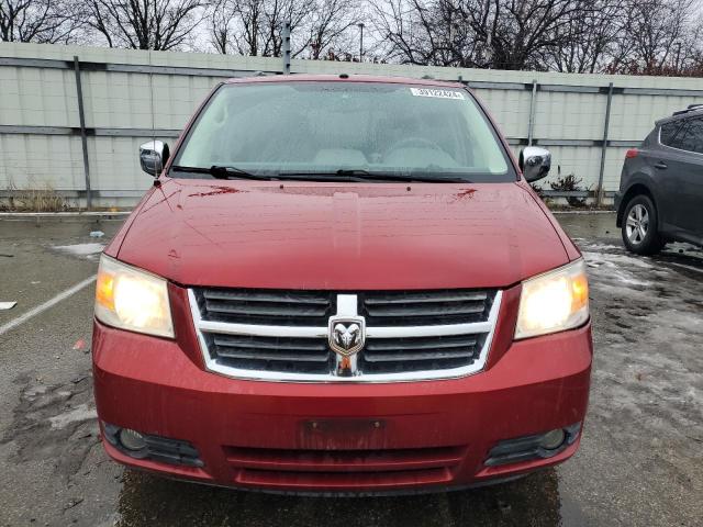 2D8HN54X68R805464 - 2008 DODGE CARAVAN SXT RED photo 5