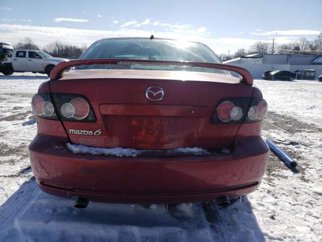 1YVHP80C275M49050 - 2007 MAZDA 6 I RED photo 6