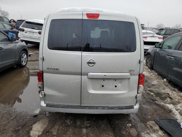 3N6CM0KNXHK714343 - 2017 NISSAN NV200 2.5S SILVER photo 6