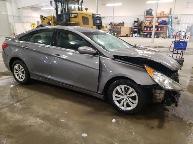 5NPEB4AC8BH033012 - 2011 HYUNDAI SONATA GLS GRAY photo 4