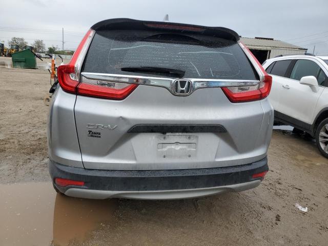 2HKRW5H30KH414029 - 2019 HONDA CR-V LX SILVER photo 6