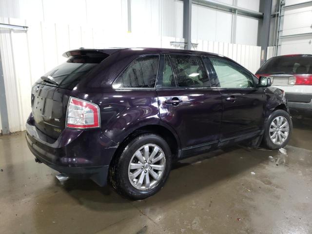 2FMDK39C57BA88591 - 2007 FORD EDGE SEL PLUS PURPLE photo 3